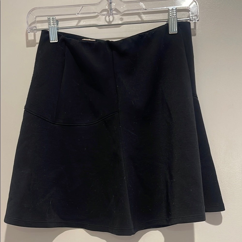 Hollister Black High Low Skirt